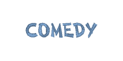 Comedy Embroidery Font